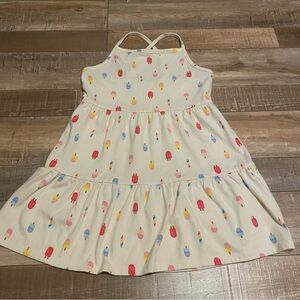 Cat & Jack girl’s summer ice cream dress, size small 6/7